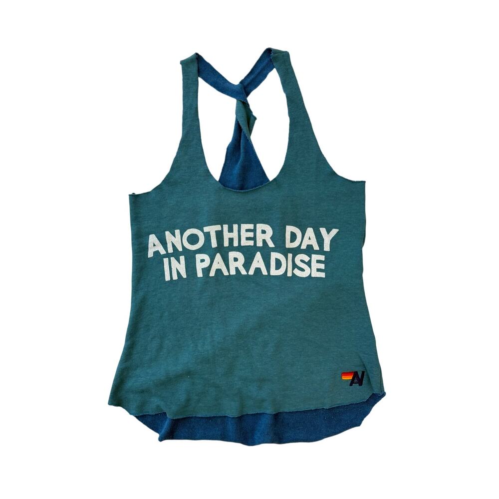 aviator nation terry tank top - size XS